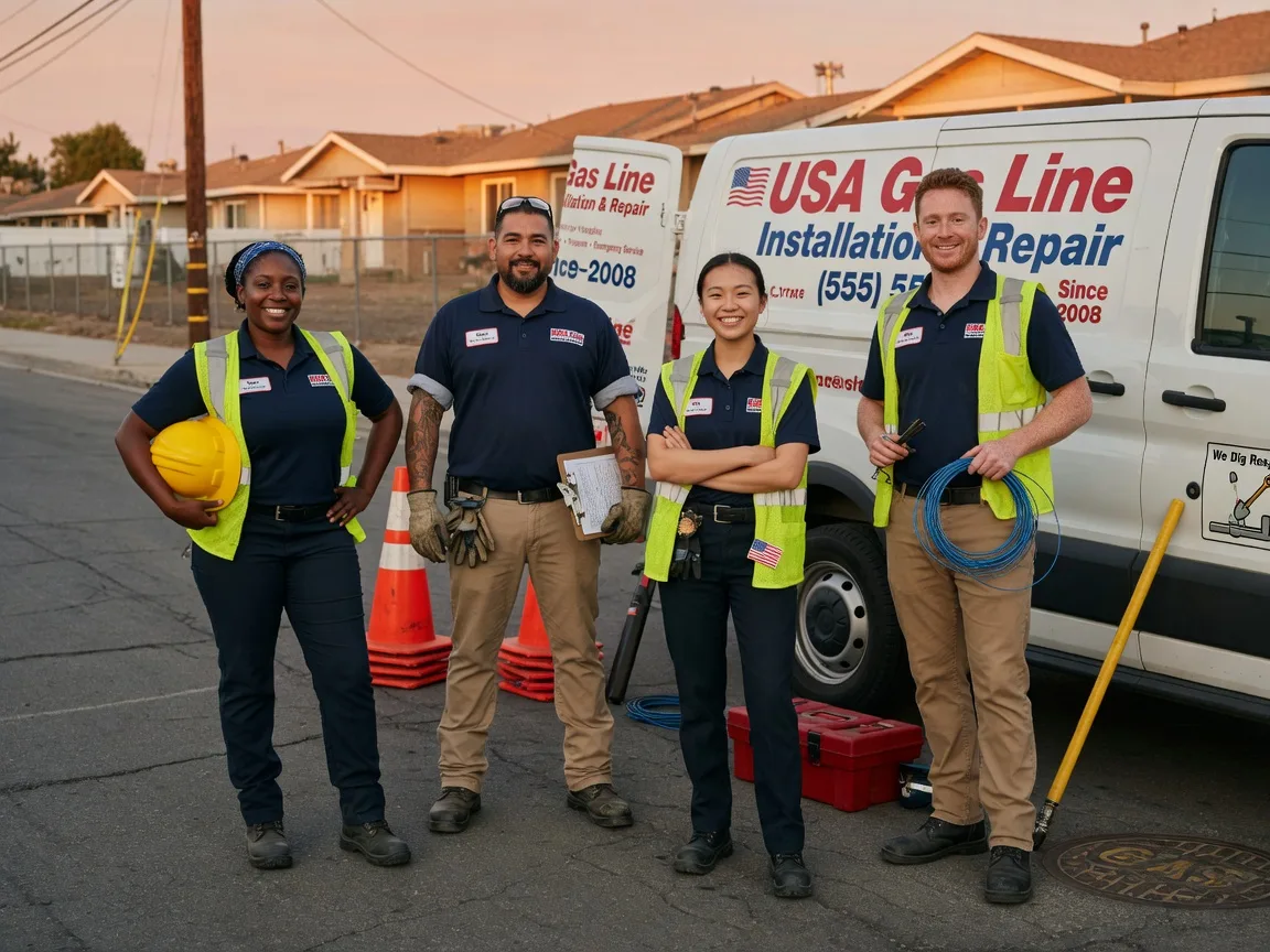 Gas Line Installation company in Twin Bridges, CA